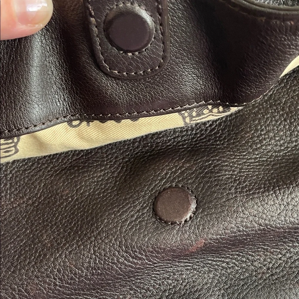 Vintage y2k juicy couture Stud-Embellished Brown  Women’s Shoulder Bag